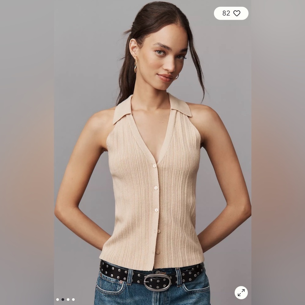 PAIGE Noellia Sweater Tank Top